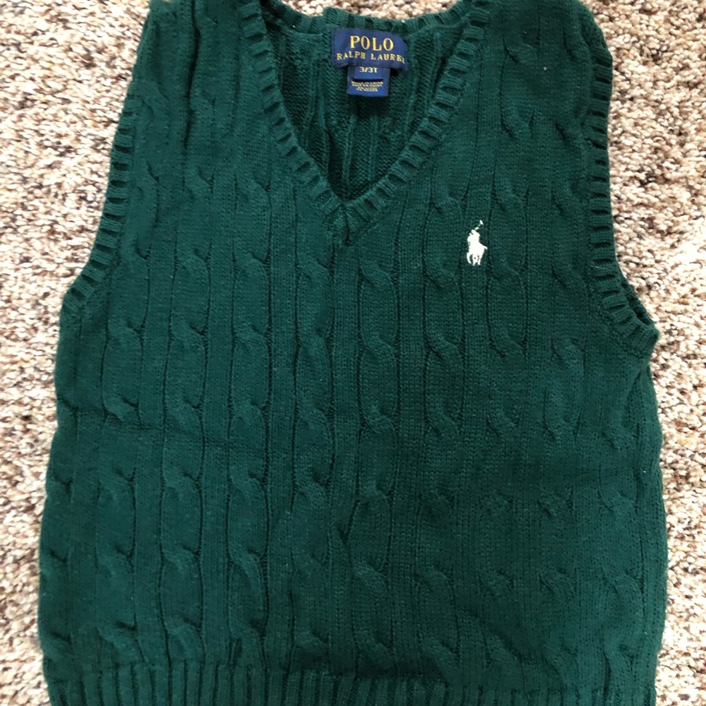 Toddler Boys Polo Vest